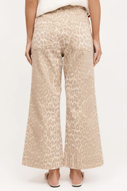 Evie Crop Jean - Leopard