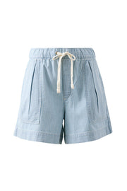 Ceres Life - Darcy Relaxed Everyday Short - Indigo Stripe