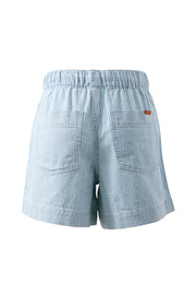 Ceres Life - Darcy Relaxed Everyday Short - Indigo Stripe