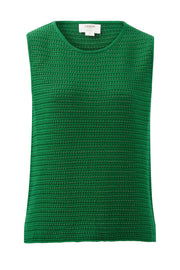 Ceres Life - Margot Mesh Knit Tank - Kelly Green