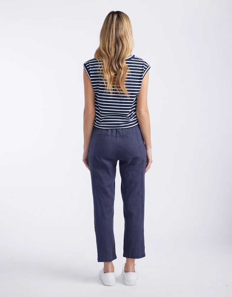 Little Lies - Luxe Pant - Navy