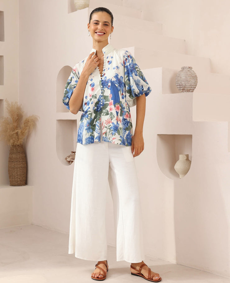 Brooke Blouse - Blue