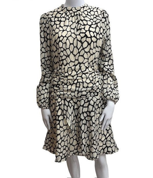 Grace Dress - Neutral/Black