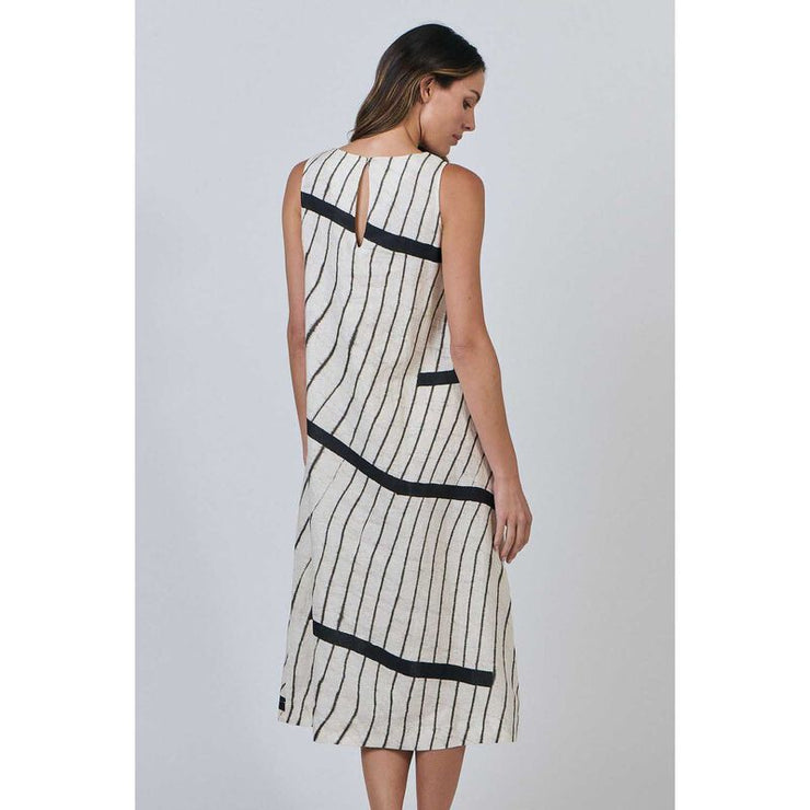 Chantelle Dress - Natural/Black