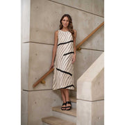 Chantelle Dress - Natural/Black