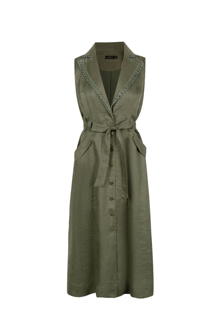 GDS - Samuel Dress - Khaki