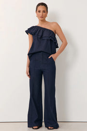 Sabina Lightweight Denim Pant - Denim