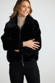 Celeste Bomber - Black