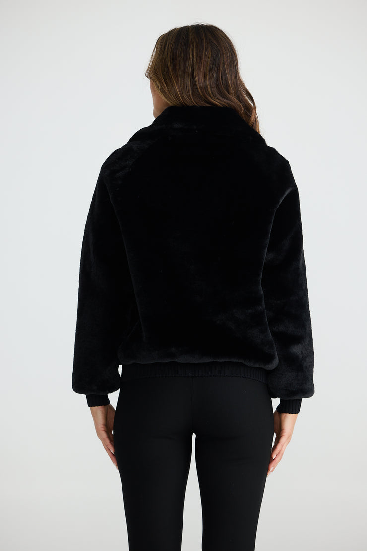 Celeste Bomber - Black