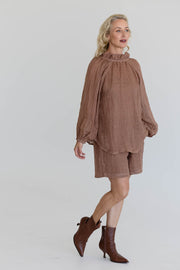 Tallows Linen Short - Clay