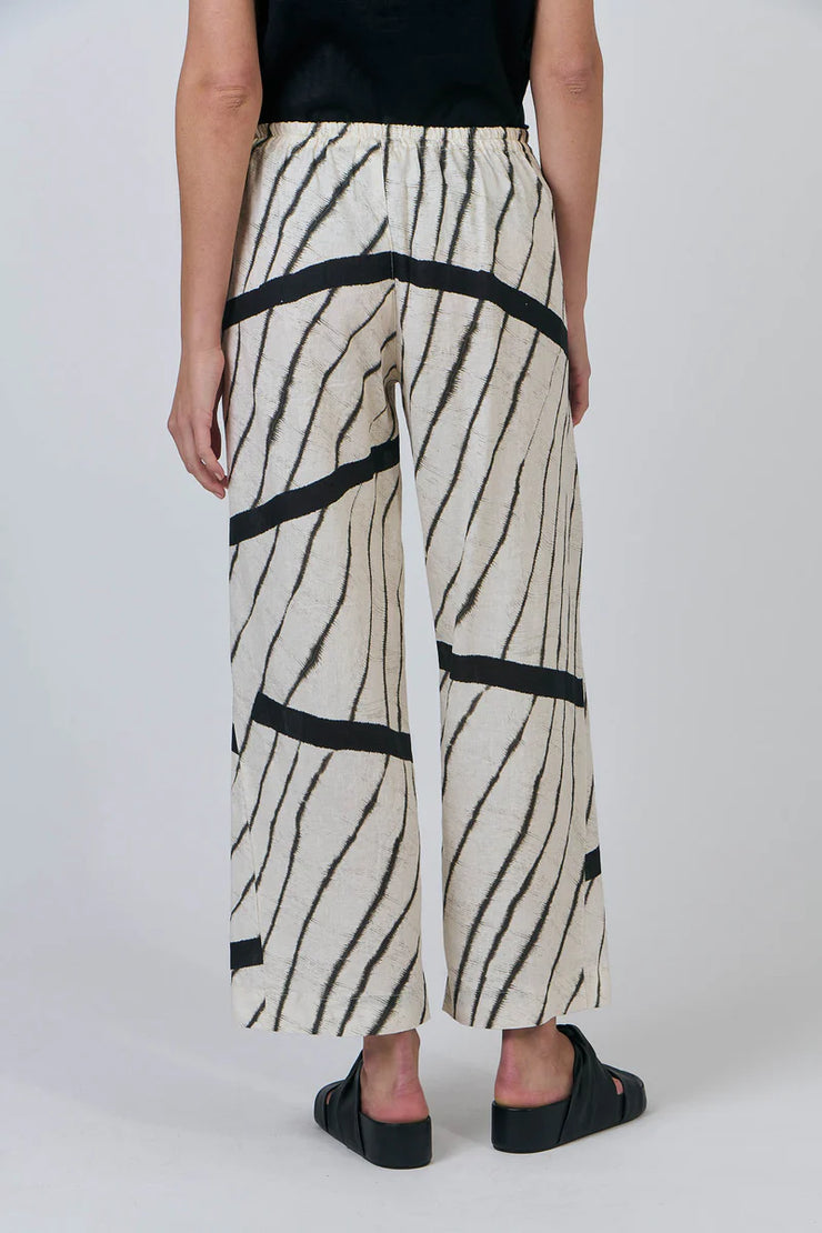 Chloe Pant - Natural/Black