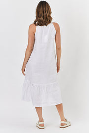 Naturals - Raffi Dress - White