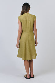 Heidi Tie Front Dress - Bamboo