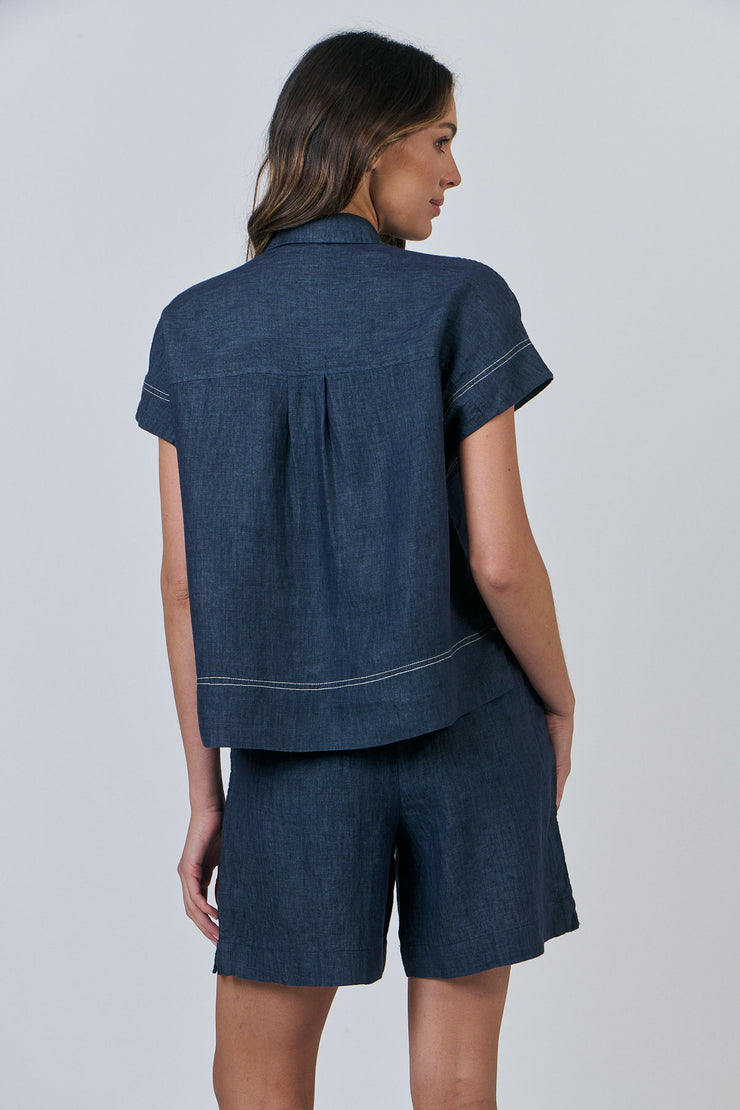 Rochelle Shorts - Blue