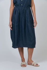 Rosey Skirt - Blue