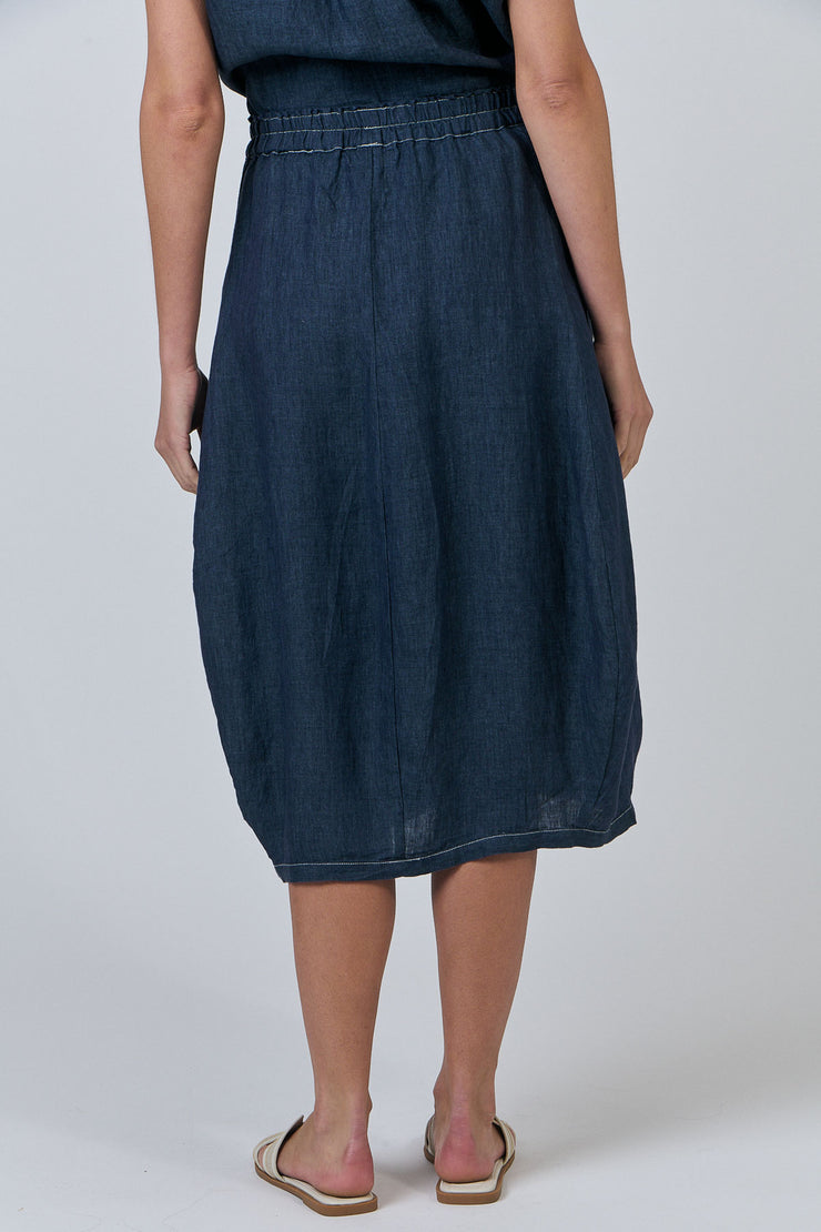 Rosey Skirt - Blue