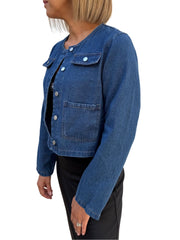 Marla Denim Jacket - Blue