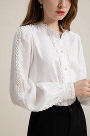 GDS - Angelica Blouse - White