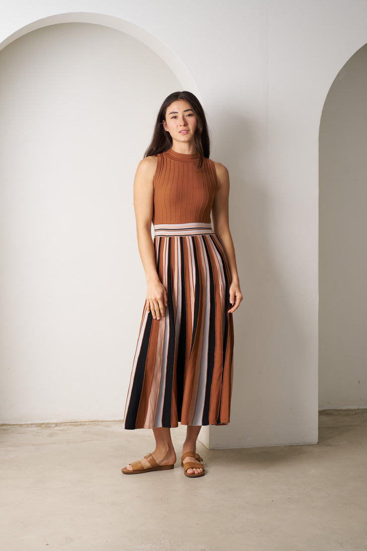 Martina Knit Dress - Mocha