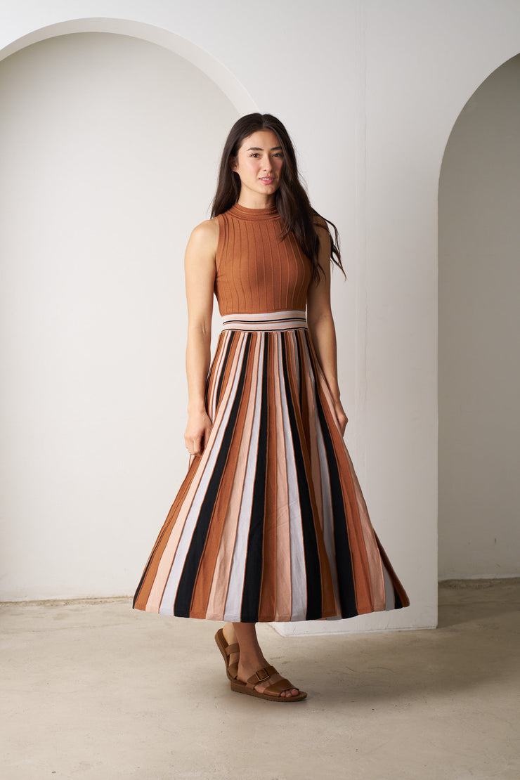 Martina Knit Dress - Mocha