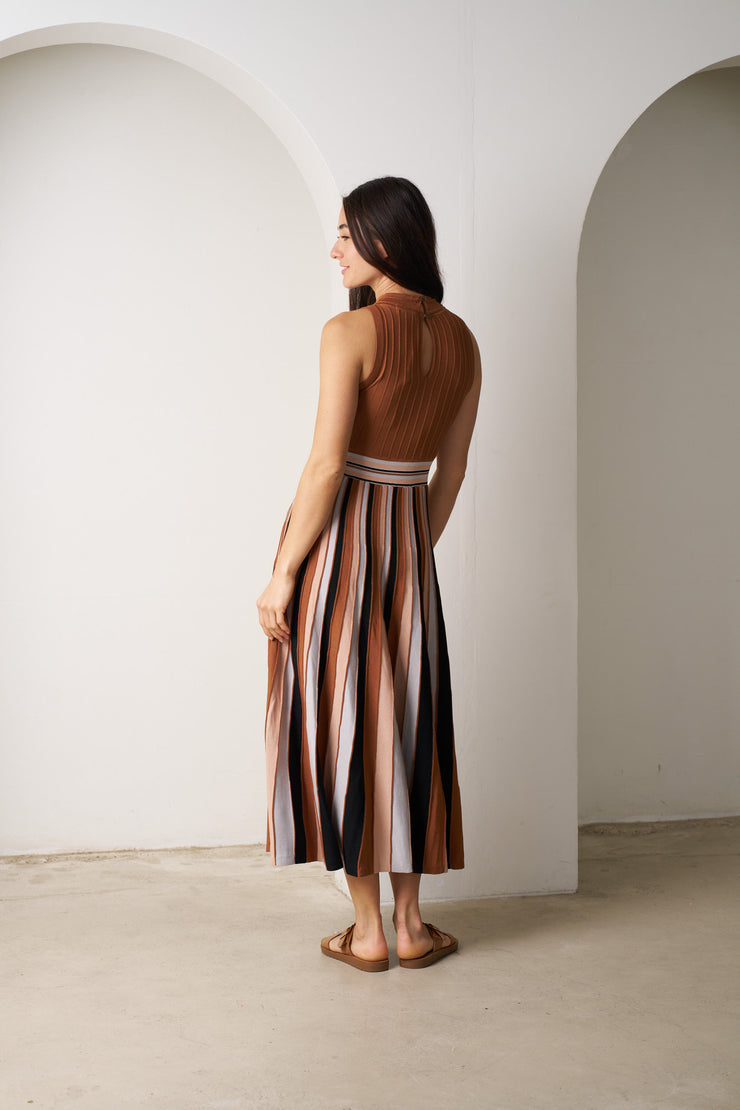 Martina Knit Dress - Mocha