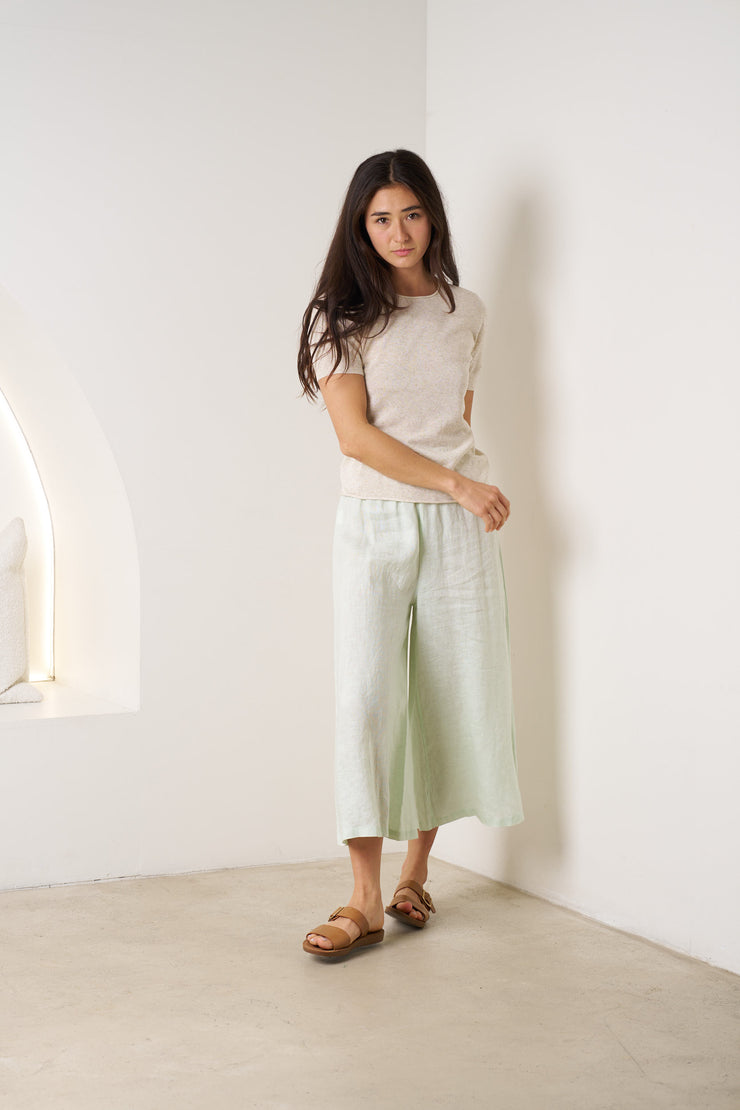 Adrianna Knit Tee - Neutral