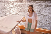 Little Lies - Haylie Shirt - White