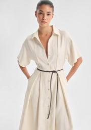 Morrison - Maisey Linen Dress - Ecru