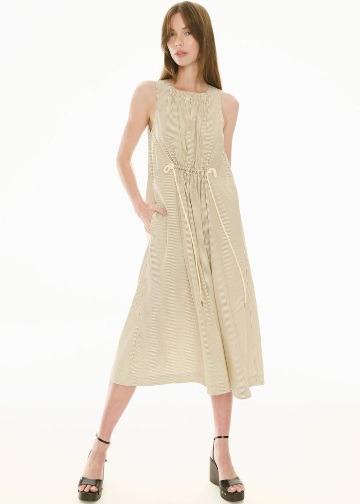 POL - Fable Tank Dress - Ivory/Ink
