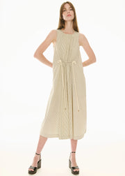 POL - Fable Tank Dress - Ivory/Ink