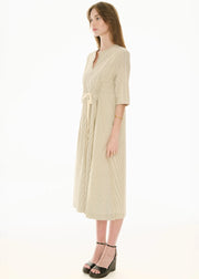 POL - Fable Shirt Dress - Ivory/Ink