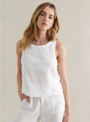 Little Lies - Jude Top - White