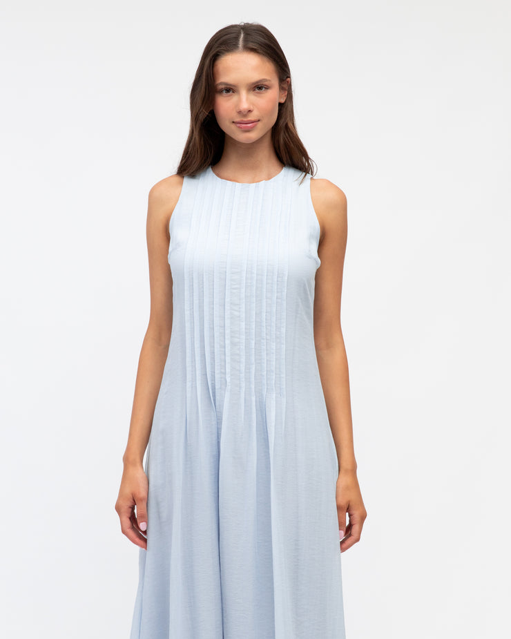 Drinks on The Deck Dress - Pale Blue