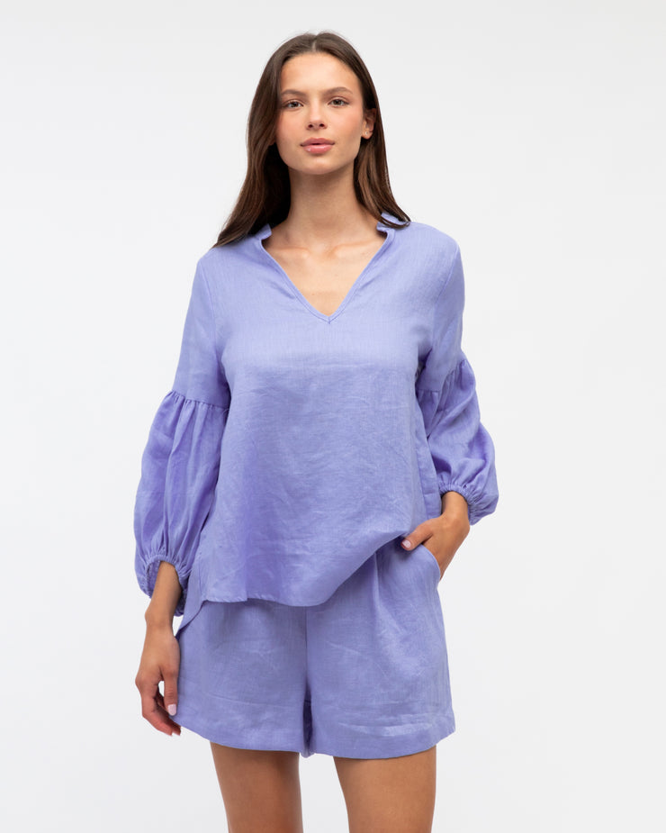 Crete Blouse - Periwinkle