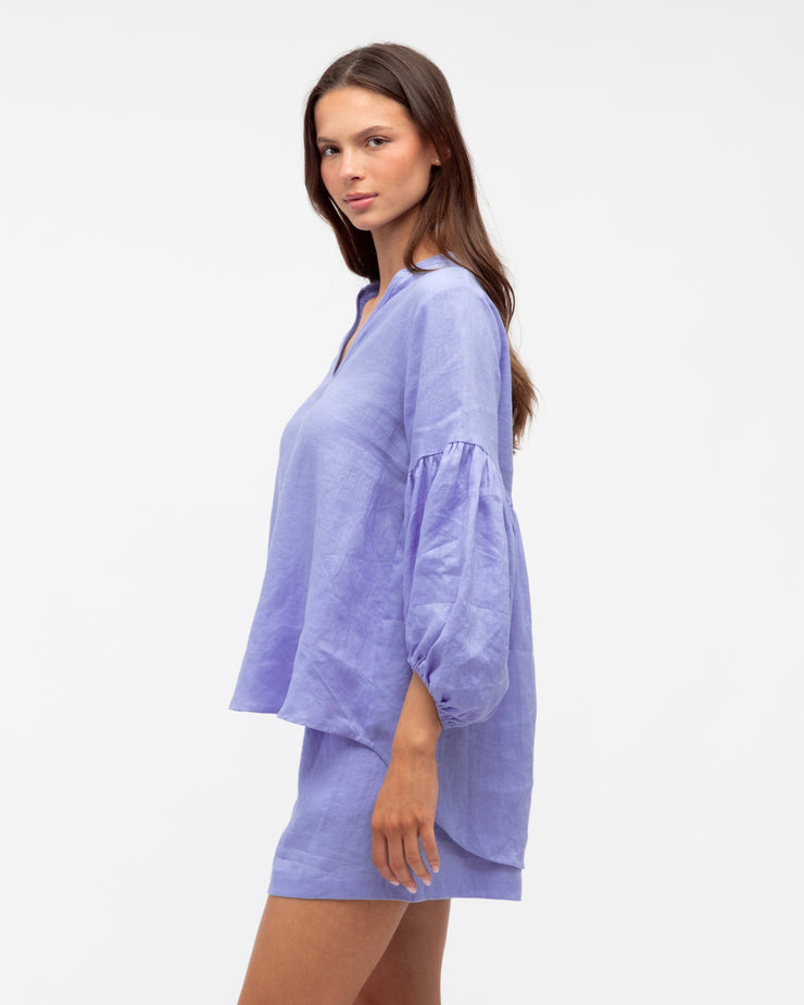 Crete Blouse - Periwinkle