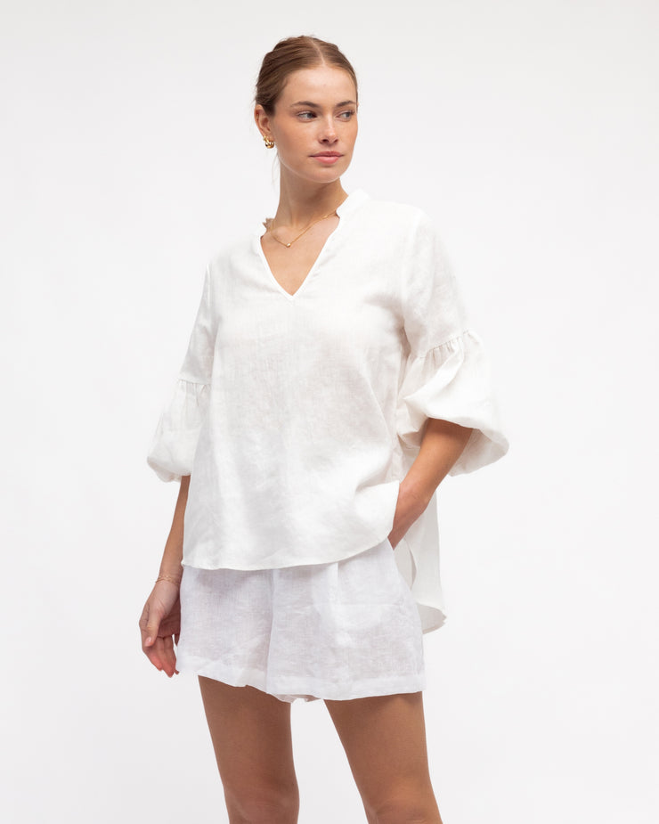 Crete Blouse - Ivory