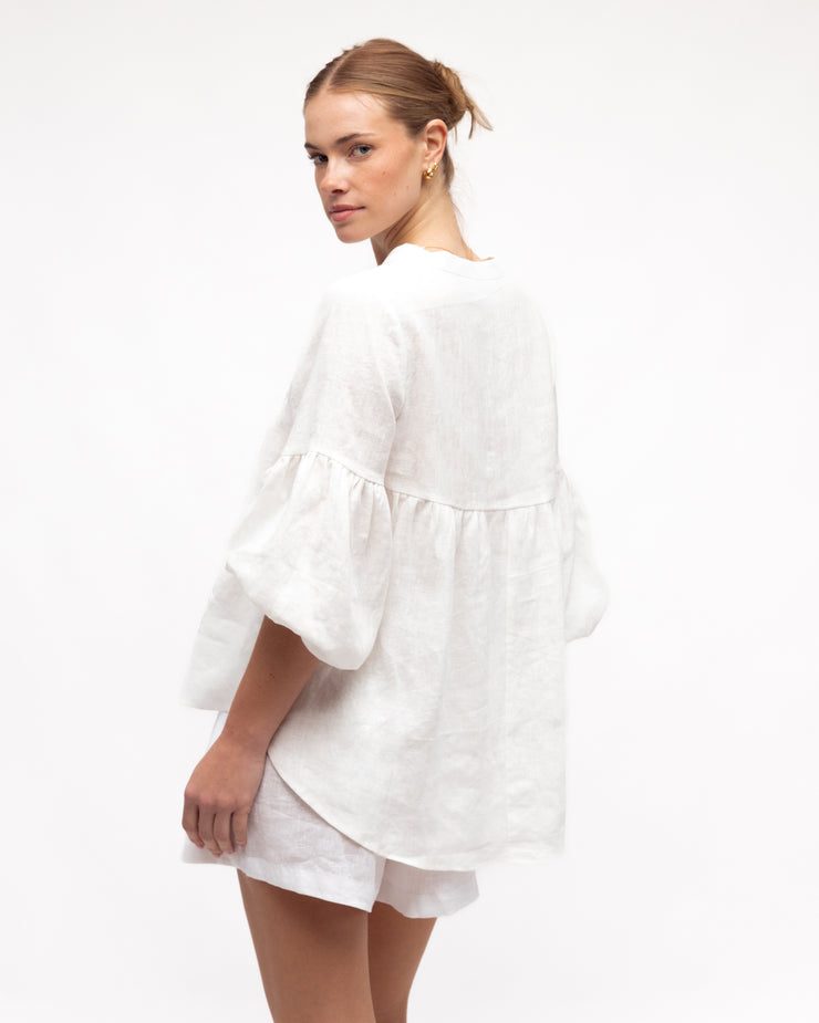 Crete Blouse - Ivory