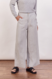 Corinne Knit - Winter White/Grey