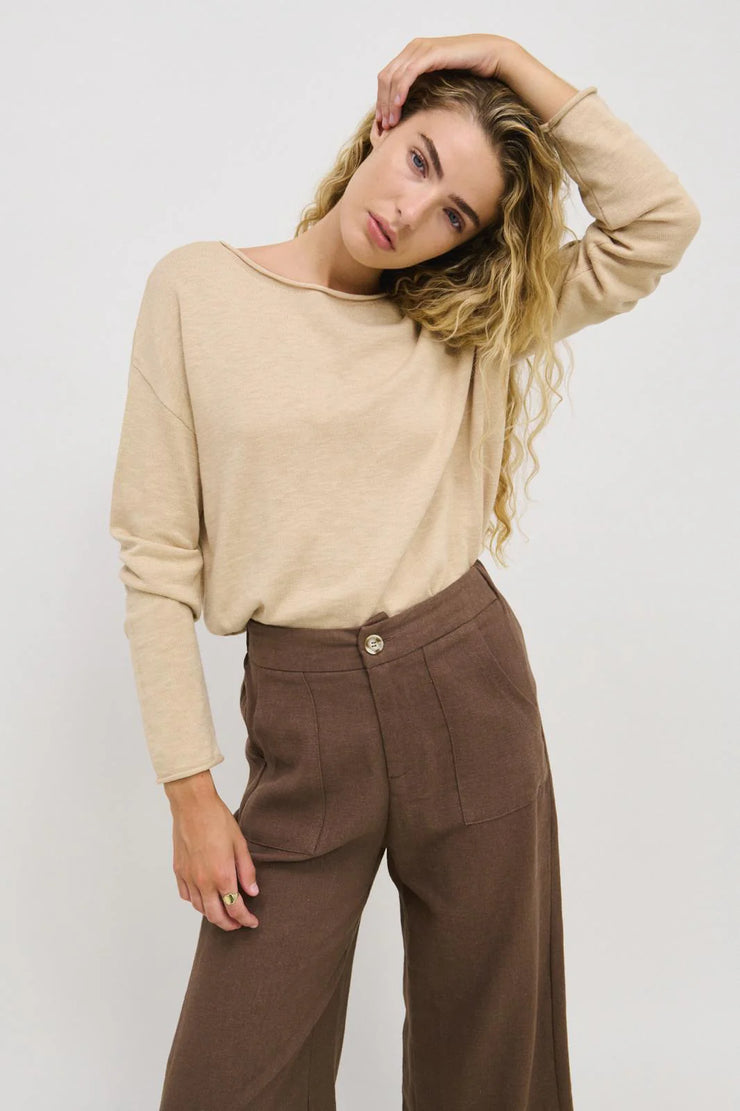 Little Lies - Osaka Pant - Mocha