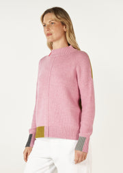 Z&P - Colour Block Trim Jumper - Parfait