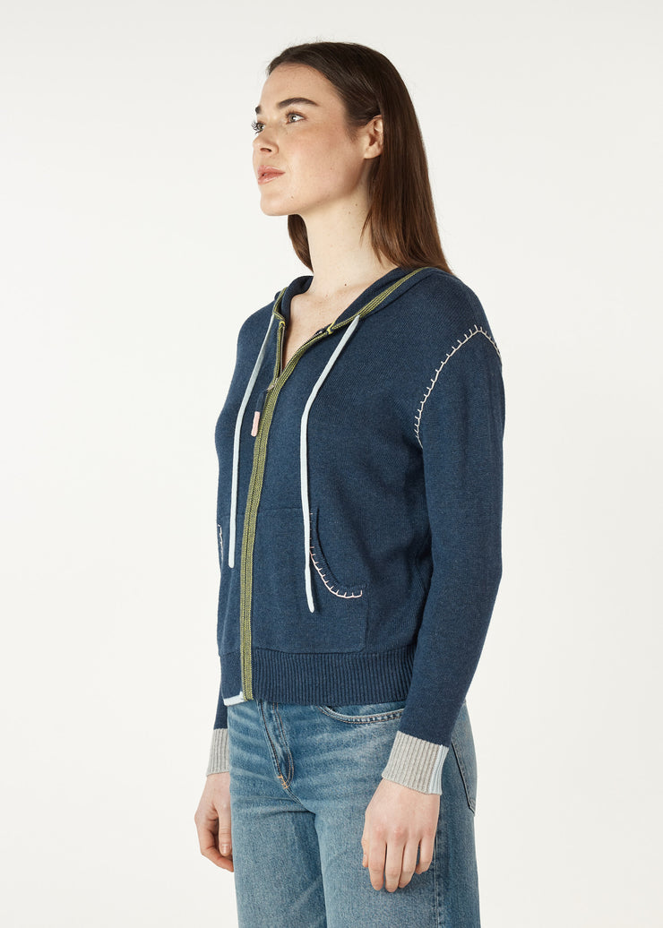 Z&P - Hand Craft Hoodie - Denim