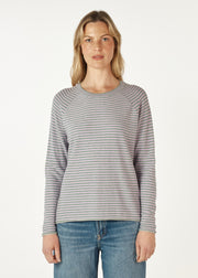 Z&P - Essential Stripe Crew - Moss