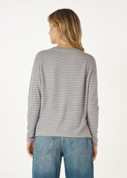 Z&P - Essential Stripe Crew - Moss