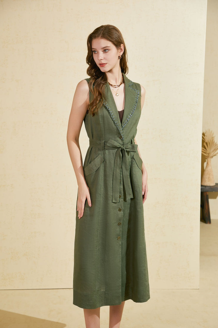 GDS - Samuel Dress - Khaki