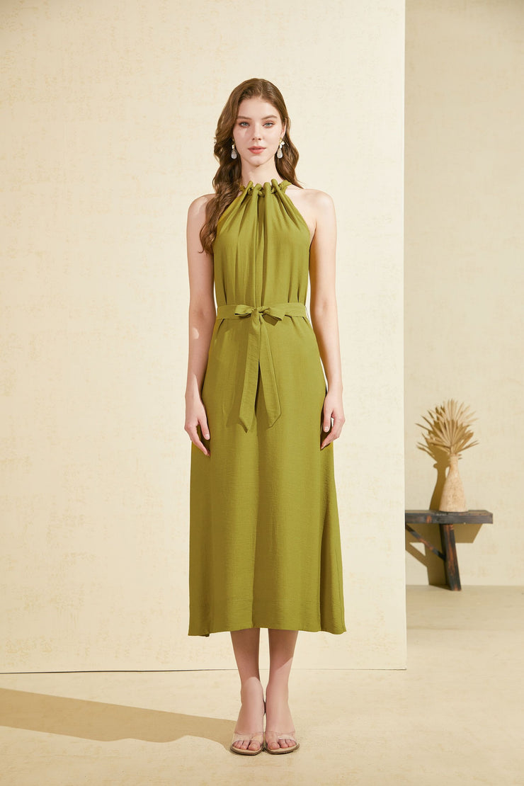 GDS - Henry Dress - Green Envy