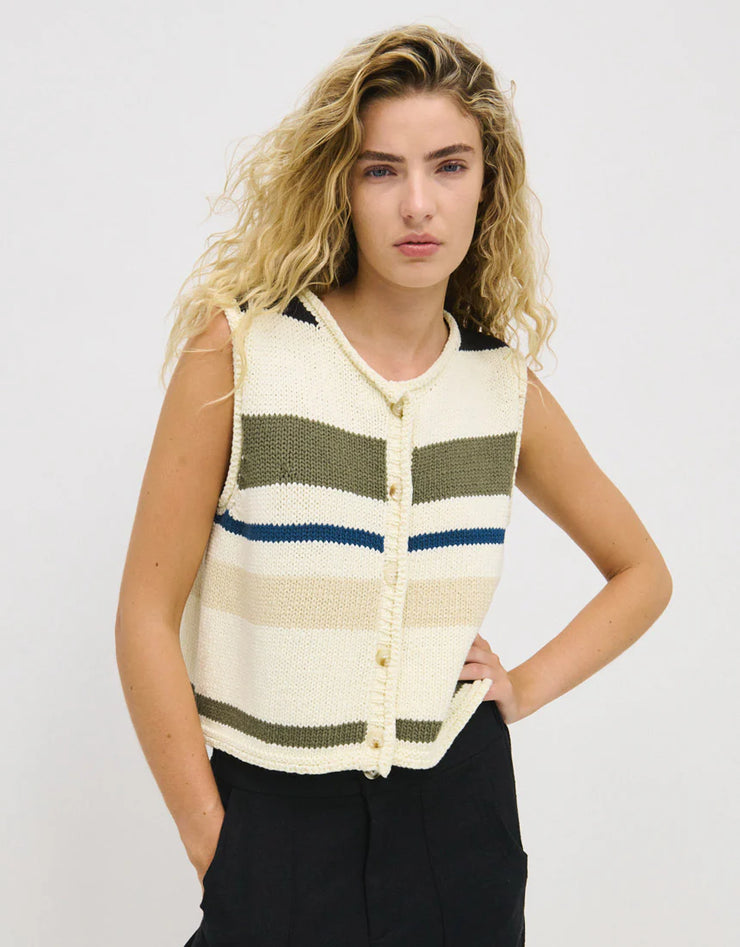 Little Lies - Stripe Raya Vest