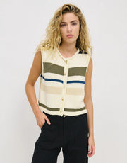 Little Lies - Stripe Raya Vest