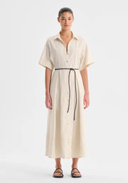 Morrison - Maisey Linen Dress - Ecru