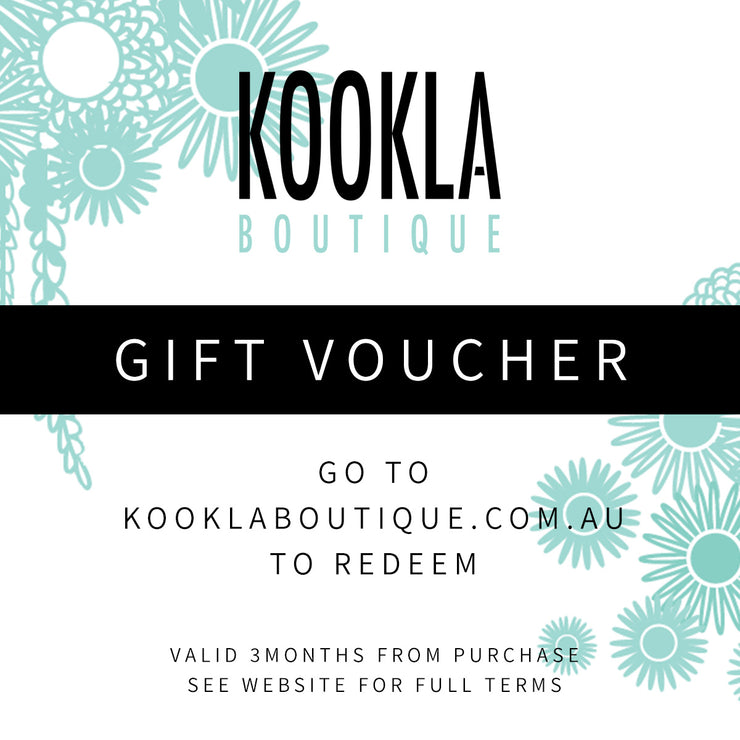 Kookla Boutique Gift Voucher